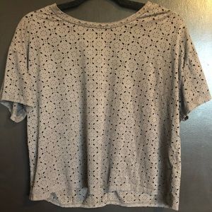 Geometrical cut-out top